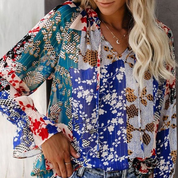 Doublecat Tops - Prairie Style Autumn Heaven Blouse